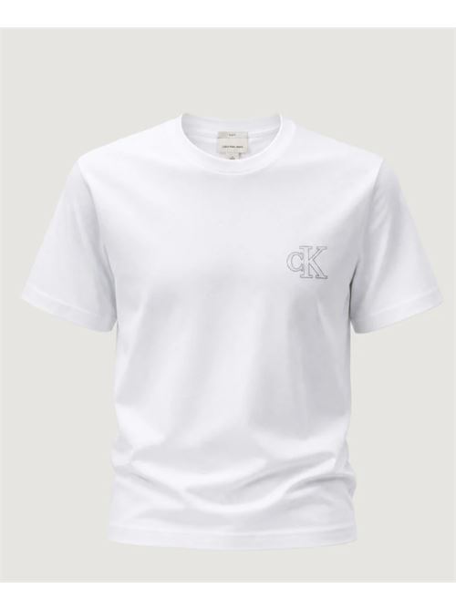 ss 30s jersey easy monogram puff CALVIN KLEIN JEANS | LV04RG220GYAF
